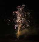 USA, Indiana, Carmel. July 4th fireworks. Art Print